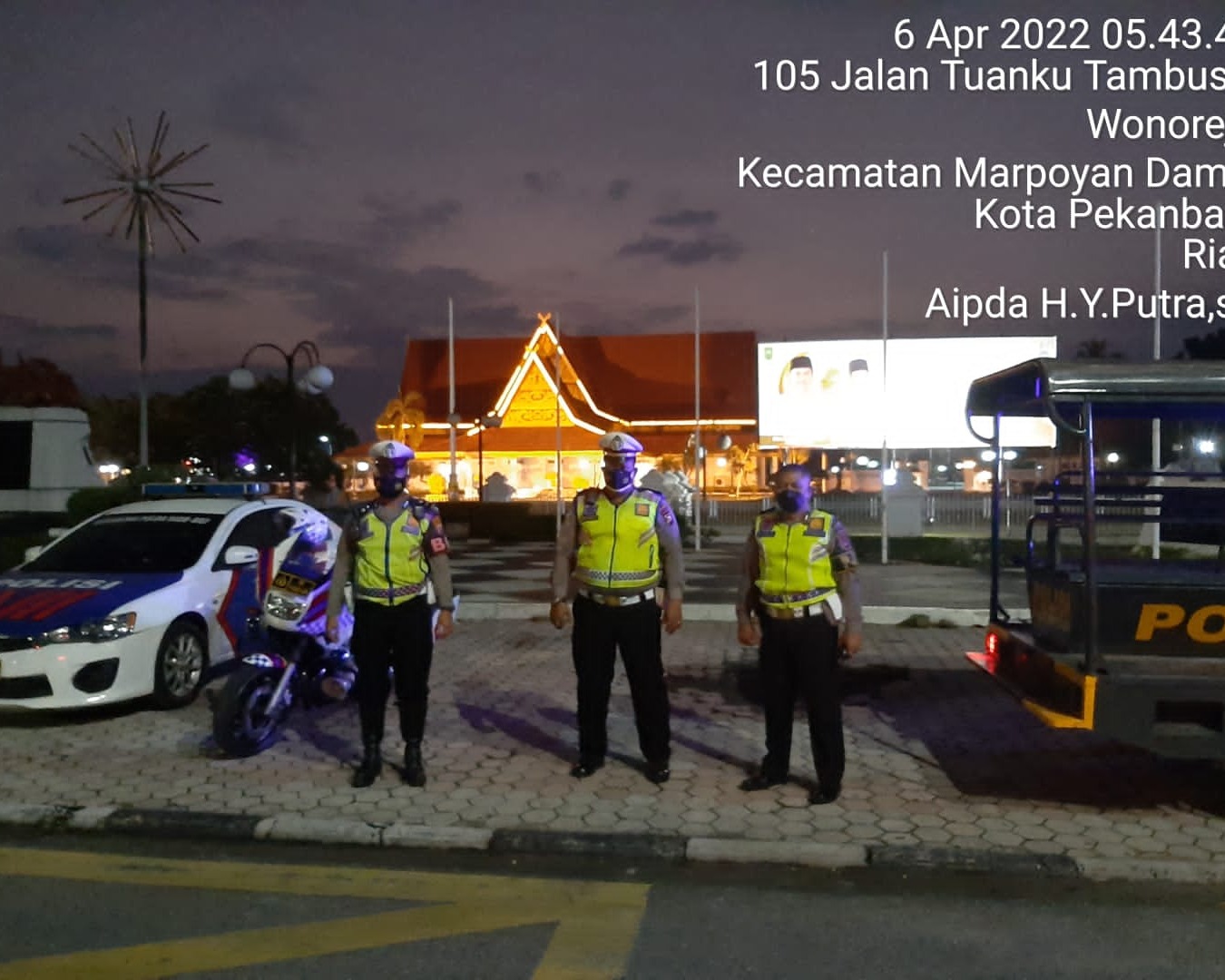 Gelar Operasi Tertib Ramadan Lancang Kuning 2022, Satlantas Polresta Pekanbaru Antisipasi Bali Asmara Subuh