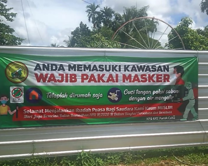 Wakil Ketua II DPRD Murung Raya Sangat Mengaspirasi Tentang Adanya Himbauan Wajib Pakai Masker di Kabupaten Murung Raya