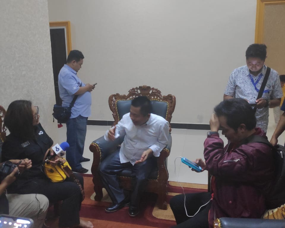 Ini Kata Ketua DPRD Kalteng Wiyatno, Setelah Pengambilan Sumpah danJanji Pimpinan DPRD
