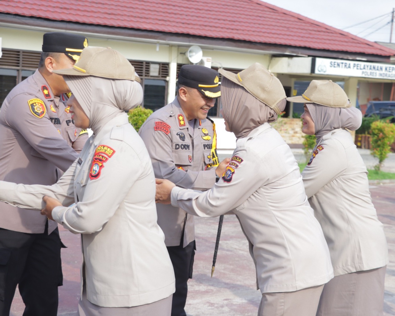 Halal Bihalal Polres Inhu Berlangsung Khidmat, Ini Pesan Kapolres