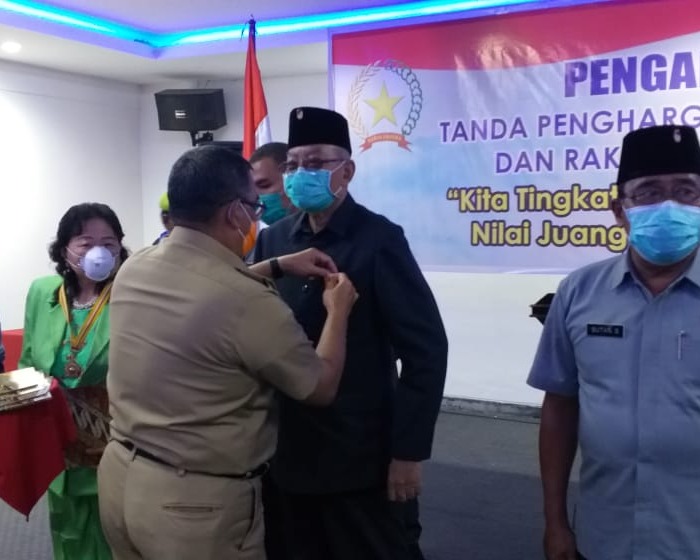 Danlanud RSN Hadiri Pembukaan Rakerda dan Penganugerahan Bintang LVRI