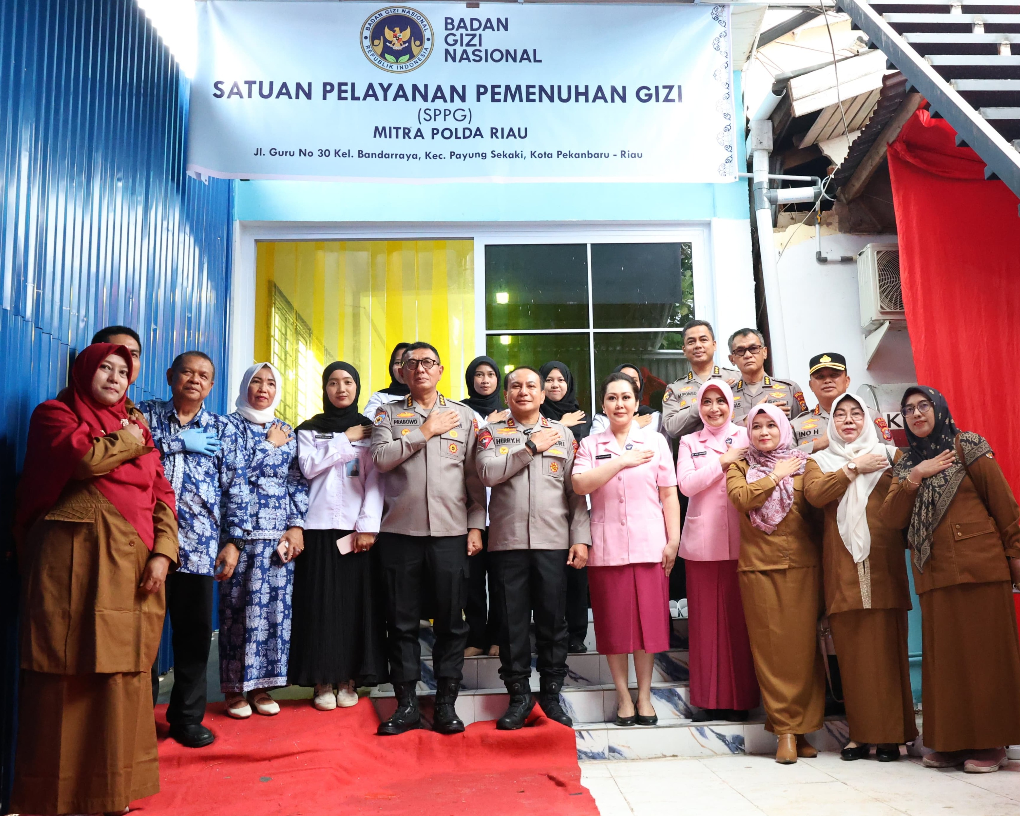 Polda Riau Resmi Luncurkan Program Satuan Pelayanan Pemenuhan Gizi (SPPG)