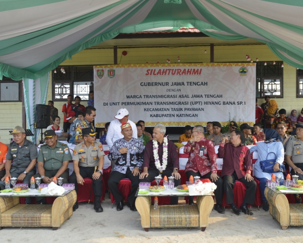 Gubernur Jawa Tengah Ganjar Pranowo Laksanakan Kunjungan ke Katingan