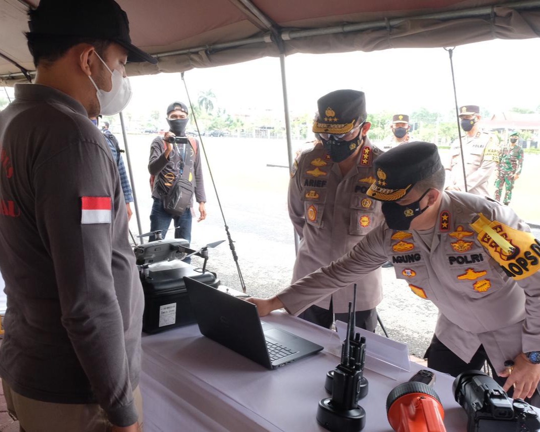 Kabaharkam Polri Apresiasi Penggunaan Aplikasi Dashboard Lancang Kuning Nusantara Dalam Penanganan Karhutla Di Provinsi Riau