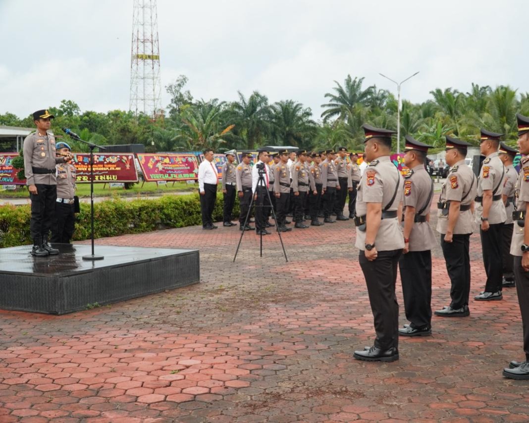 Mutasi Jajaran Polres Rohul, Kapolres AKBP Emil Eka Putra Utamakan Kondusifitas Wilayah