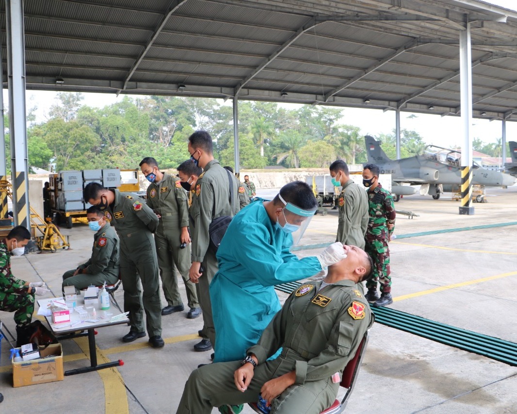 Tiga Pesawat Hawk Dari Skadud 1 Tinggalkan Bumi Lancang Kuning