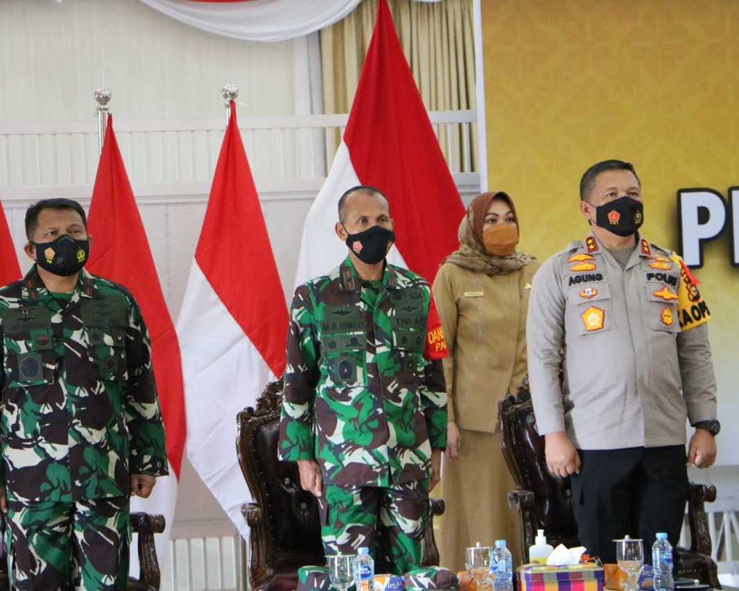 Danlanud RSN Hadiri Rakor Pengarahan Presiden RI