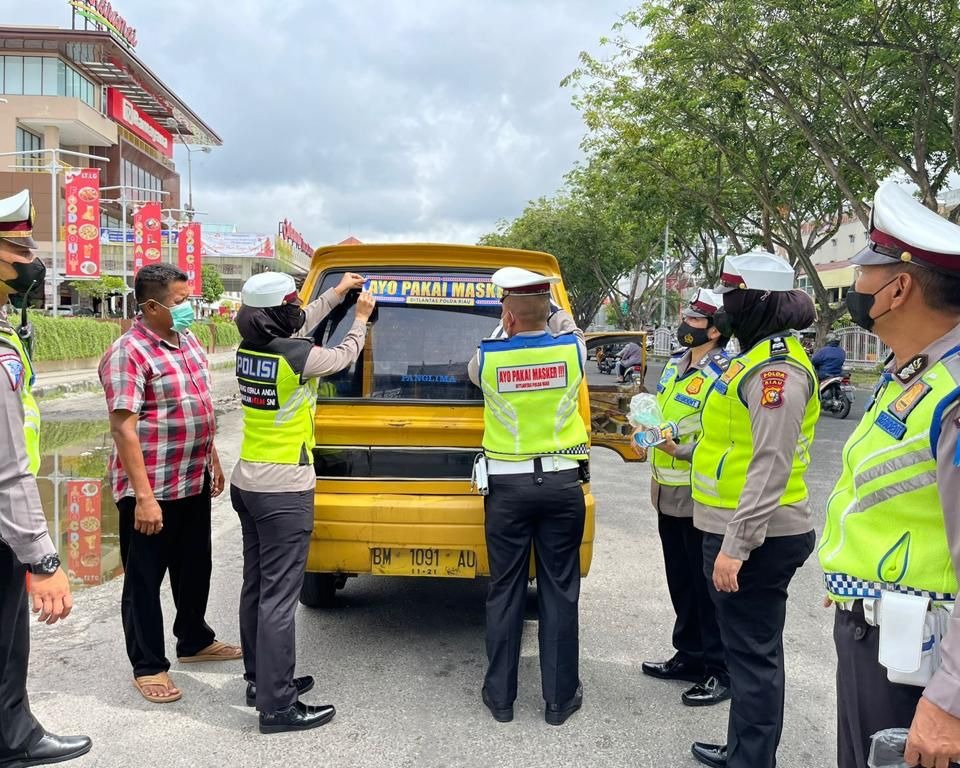 Polda Riau Gelar Operasi Keselamatan Lancang Kuning Tahun 2022 Selama Dua Pekan, Patuhi Lalu Lintas dan Prokes