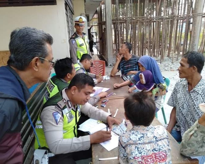 Selama Ops Patuh Muara Takus 2019, Polres Kampar Menilang 1.314 Pelanggar Lalu Lintas dan Berikan 73 Teguran