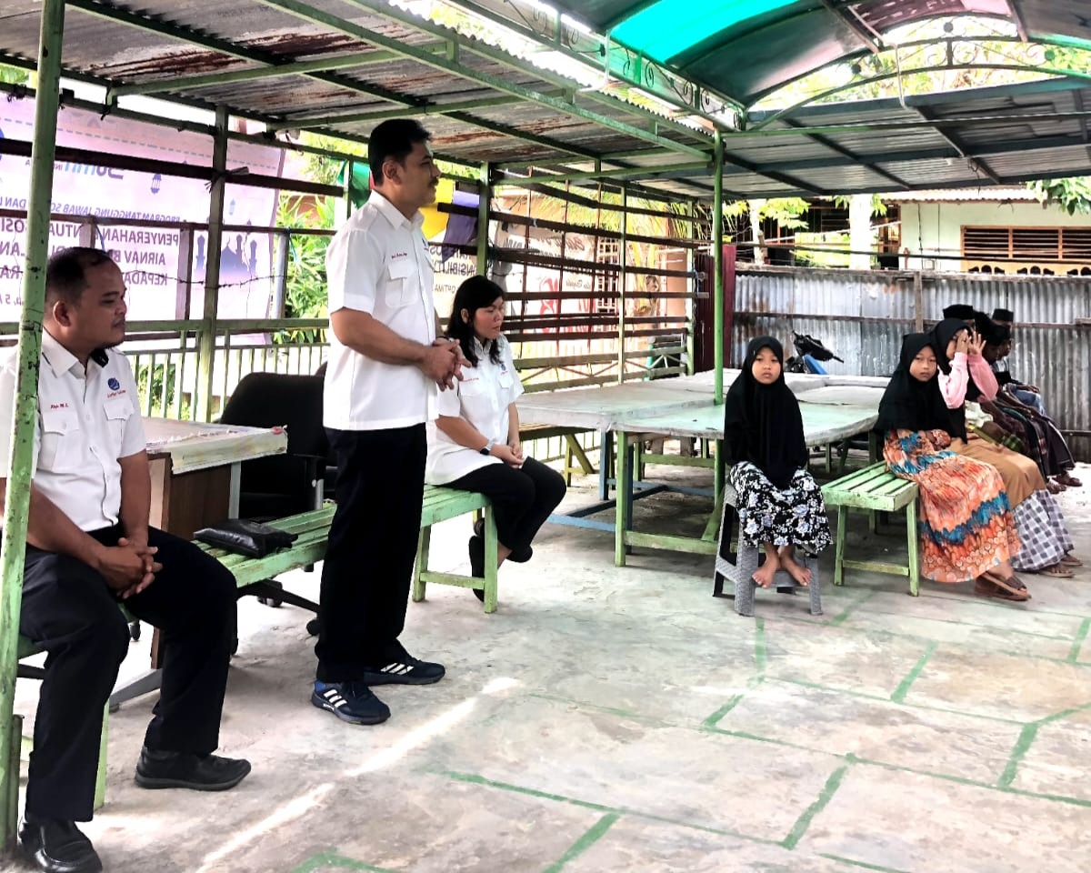 Program TJSL BUMN 2023, AirNav Indonesia Cabang Pekanbaru Serahkan Bantuan Sosial Kemasyarakatan 'AirNav Berbagi di Bulan Ramadhan 1444 H' Kepada Panti Asuhan