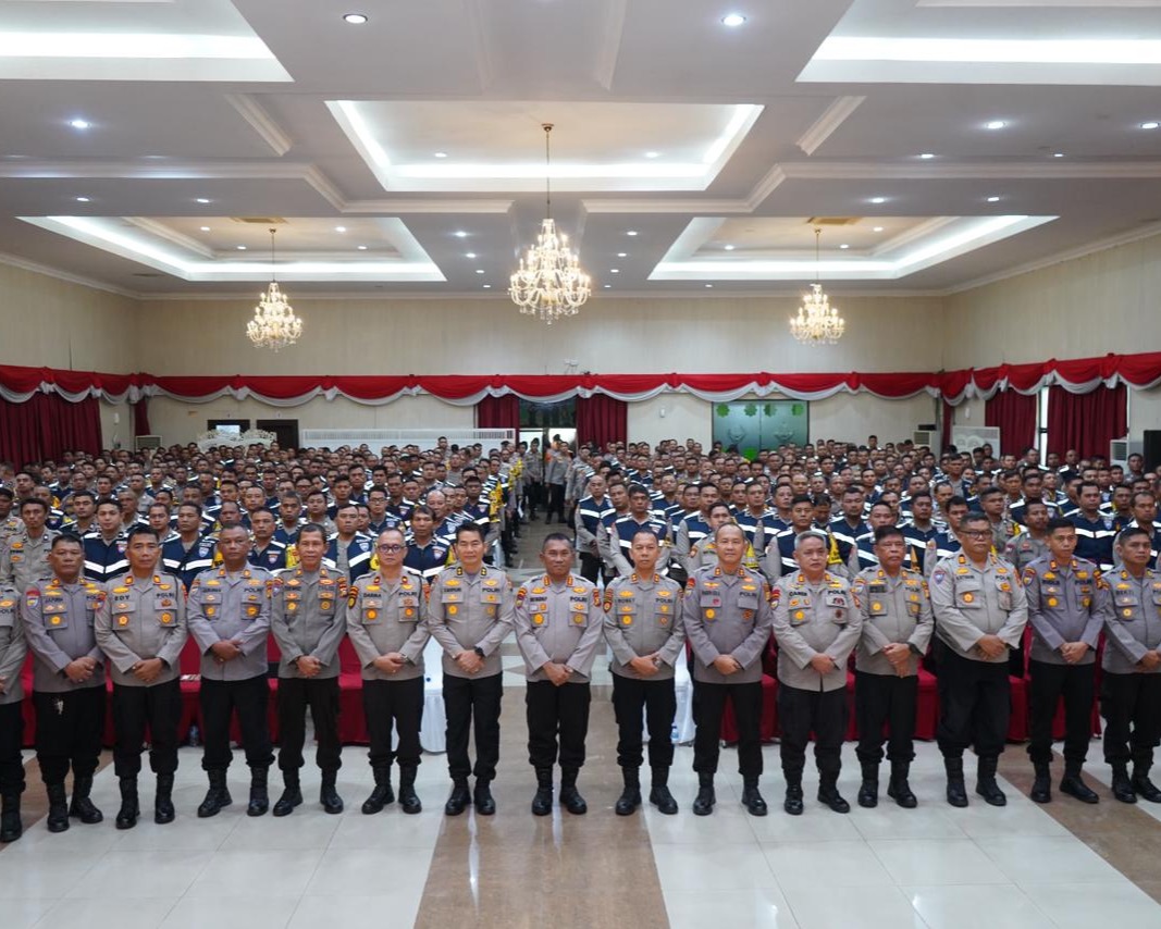 500 Bhabinkamtibmas Polda Riau Ikuti Pelatihan Peningkatan Kemampuan Polisi Penolong