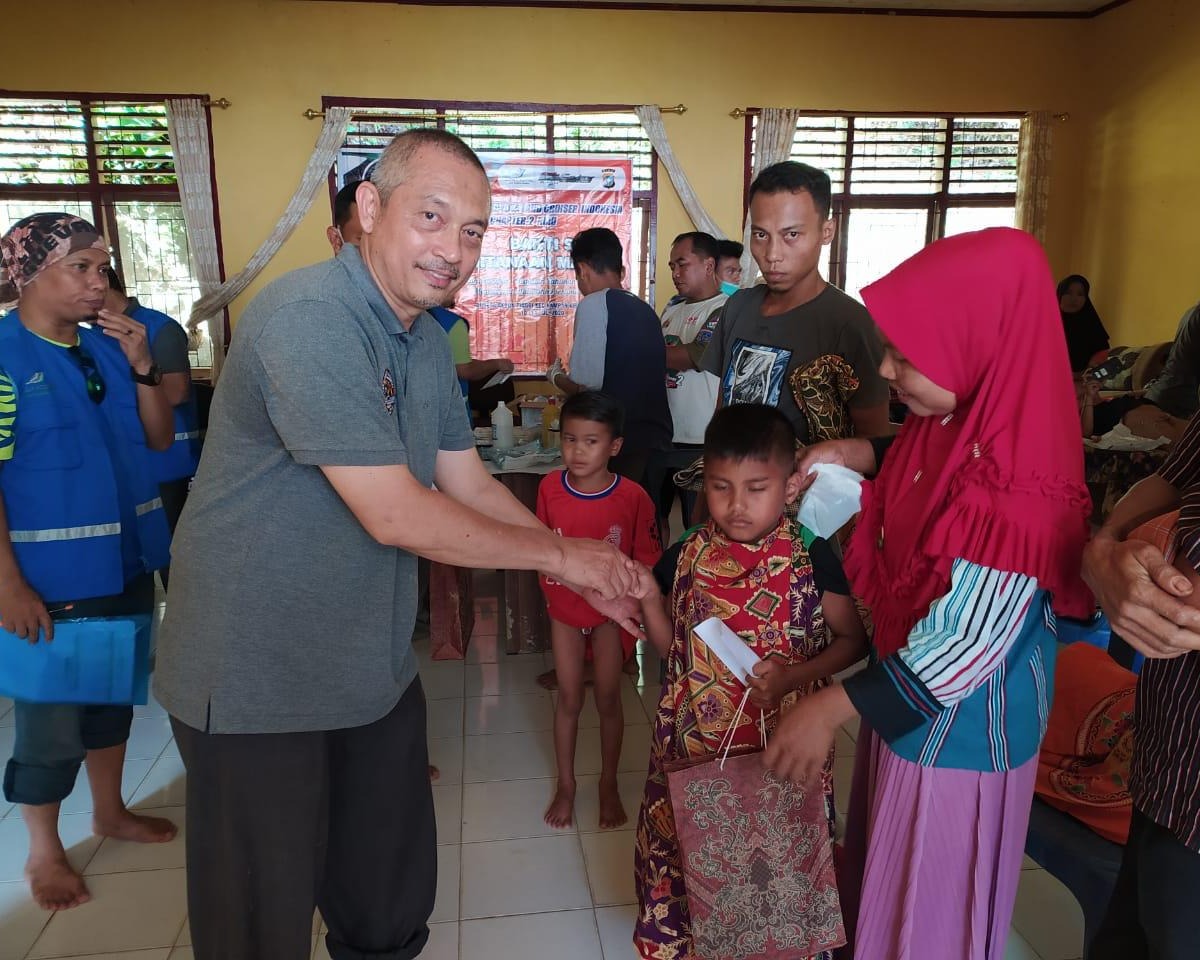 TLCI Chapter 2 Riau Gelar Baksos di Desa Kebun Tinggi Kampar Kiri Hulu