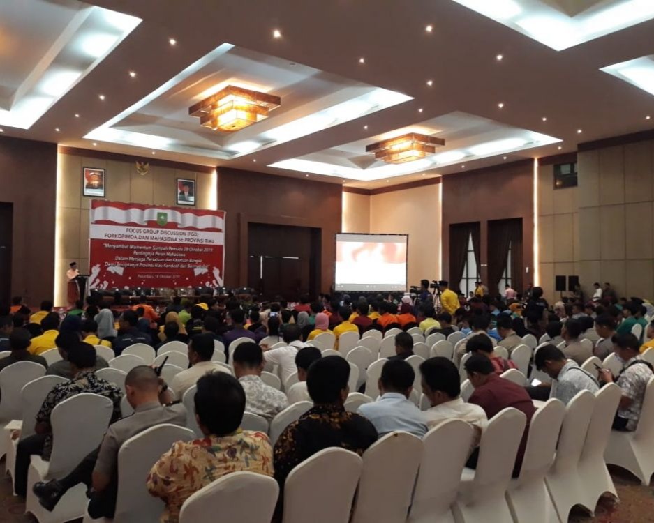 Gubri Membuka FGD Dalam Menyambut Momentum Hari Sumpah Pemuda 28 Oktober 2019