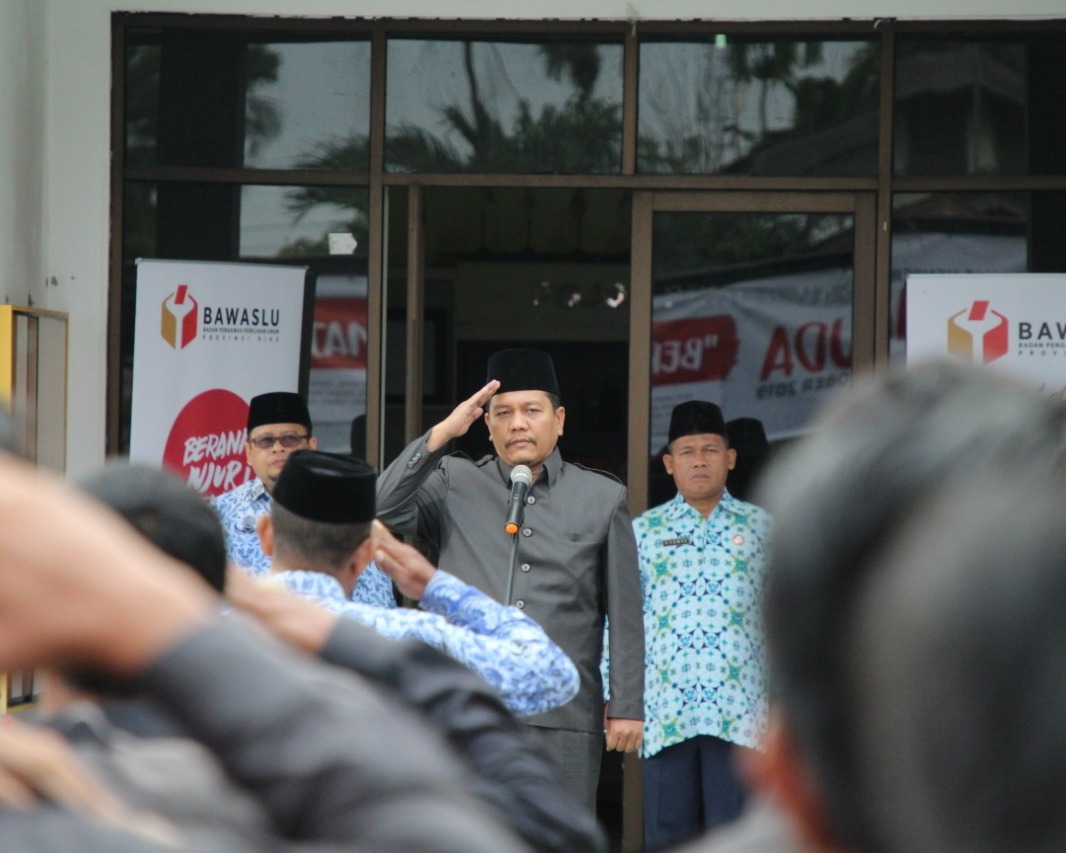 Pimpin Upacara Sumpah Pemuda, Neil Antariksa: Pemuda Riau Harus Kawal Pilkada 2020