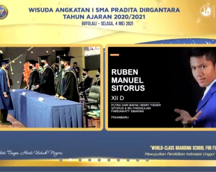 Dua Siswa Asal Kota Pekanbaru Sangat Berprestasi, Alumni SMA Pradita Dirgantara Raih Rekor Muri, 116 Siswa Lulus SBMPTN