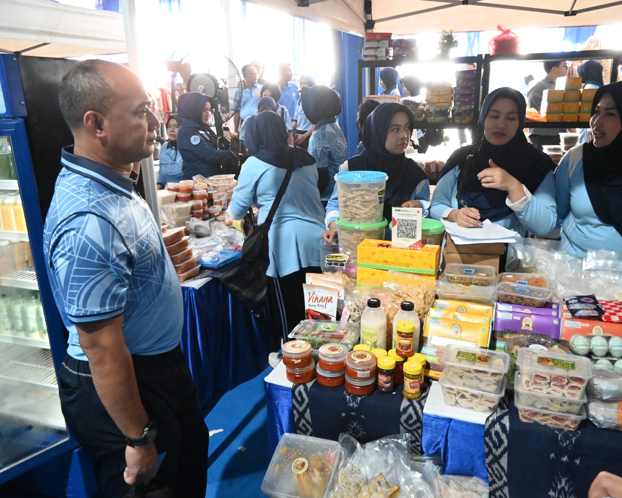 Pangkodau I Hadiri Bazar Murah HUT Ke-80 TNI AU di Mabesau, Perkuat Kesejahteraan dan Soliditas Prajurit
