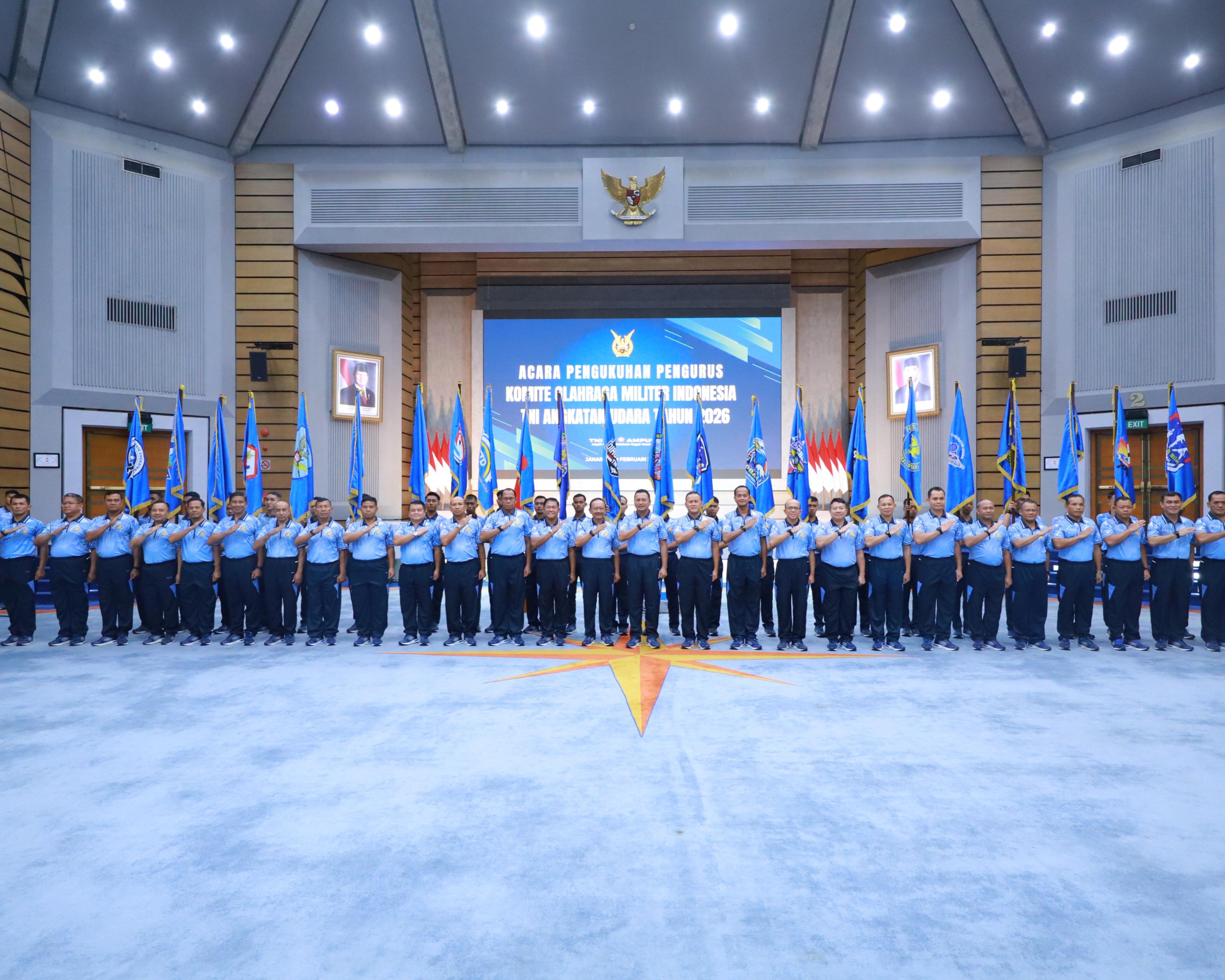 Pangkodau I Hadiri Pengukuhan KOMIAU Sebagai Pengurus Cabor Anggar