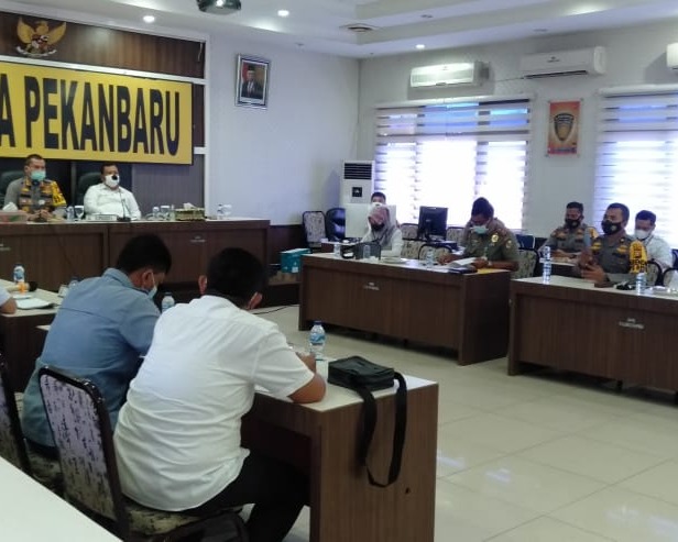 Pasi Ops Kodim 0301/PBR Hadiri Rakor Menindaklanjuti Perda Provinsi Riau Tentang Penyelenggaraan Kesehatan