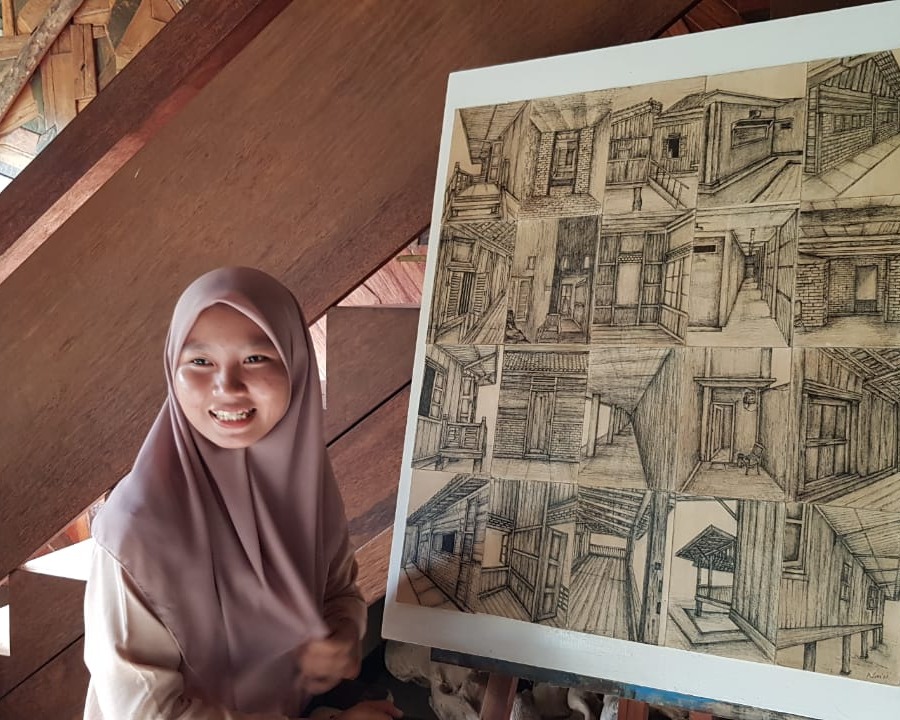 Kelas Seni Rupa Tubaba Akan Lakukan Pameran Melalui Media Sosial