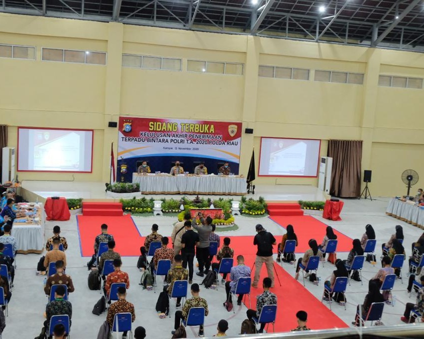 Panda Polda Riau: 292 Dinyatakan Lulus Bintara Polri