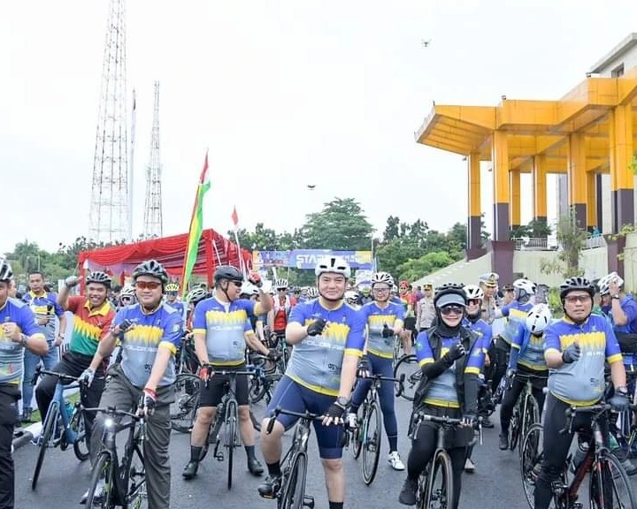 Buka Funrace Tour De Muara Takus, Kapolda Irjen Pol Moh Iqbal: Tonggak Bangkitnya Ekonomi Dan Pariwisata Riau