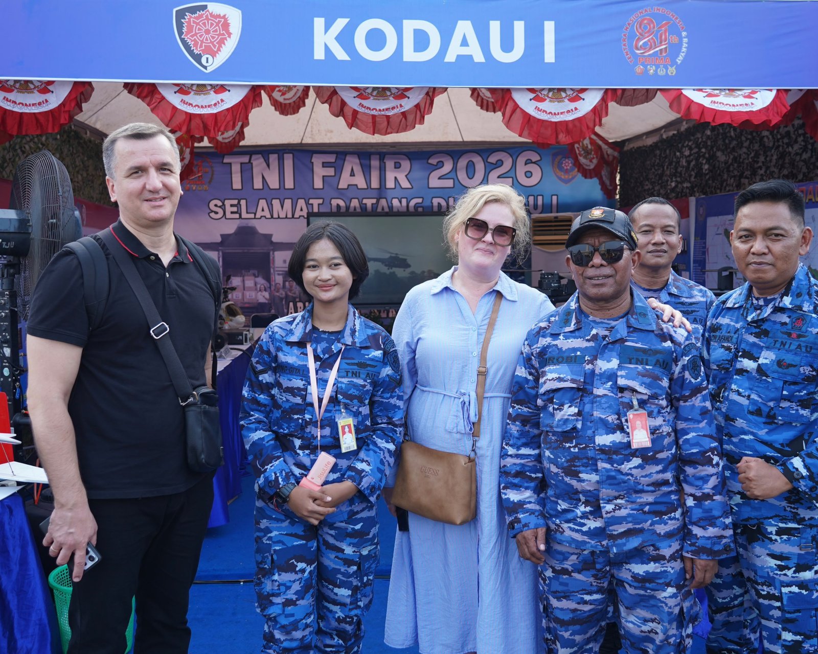 Pangkodau I Tinjau Stand Pameran, Kodau I Kembali Menarik Perhatian Masyarakat di TNI Fair 2026