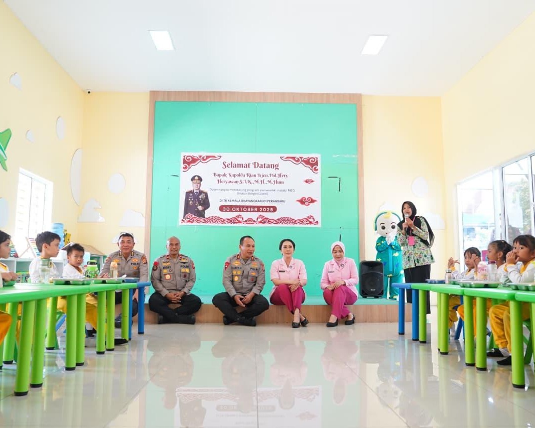 Tabung Harmoni Hijau Polda Riau Jadi Proyek Percontohan Integrasi SPPG