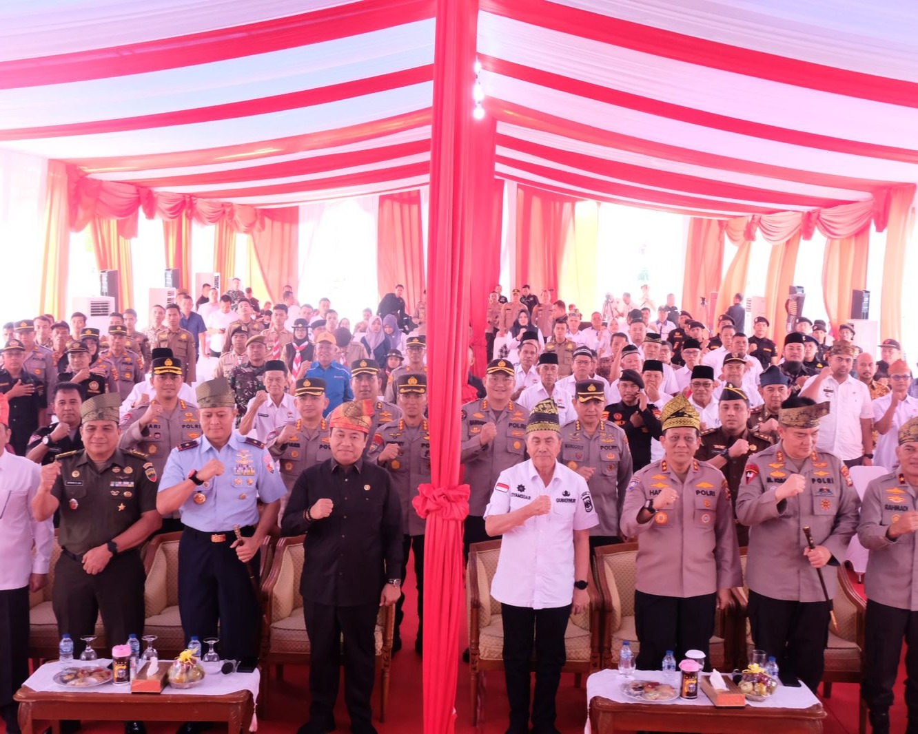 Guna Meningkatan Keamanan dan Pendekatan dengan Masyarakat, Polda Riau Launching Polisi RW Secara Serentak Seluruh Jajaran