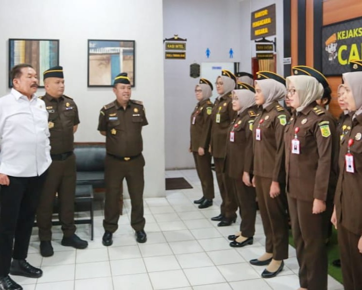 Jaksa Agung Republik Indonesia Melakukan Kunjungan Kerja Ke Kejaksaan Negeri Pelalawan
