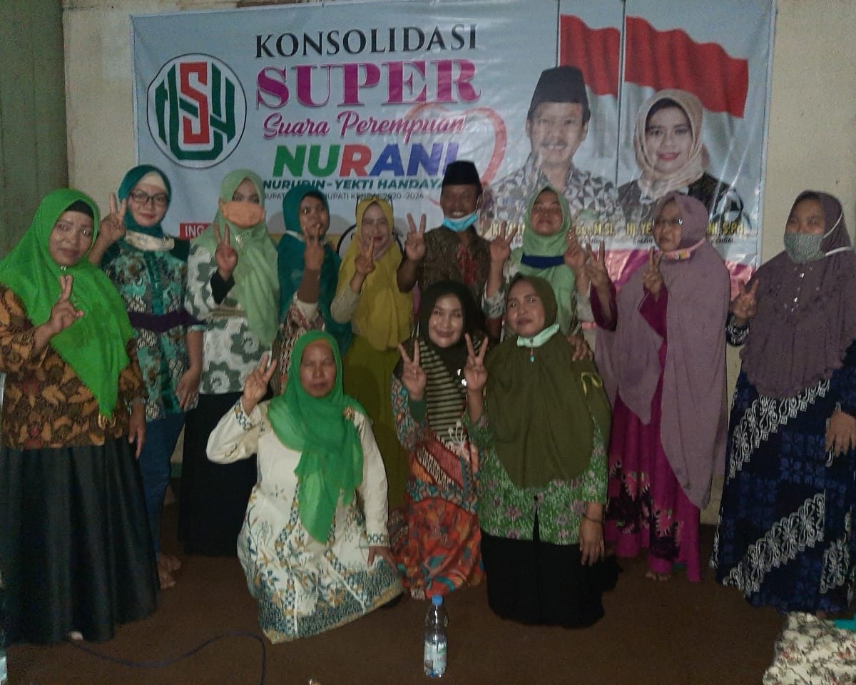 Kader Nahdatul Ulama Suara Perempuan (SUPER) Apresiasi NUrani Menang