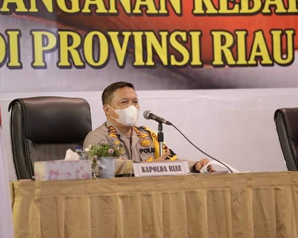 Gubri Hadir Dalam Rapat Koordinasi Kesiapan Penanganan Karhutla di Provinsi Riau Tahun 2020