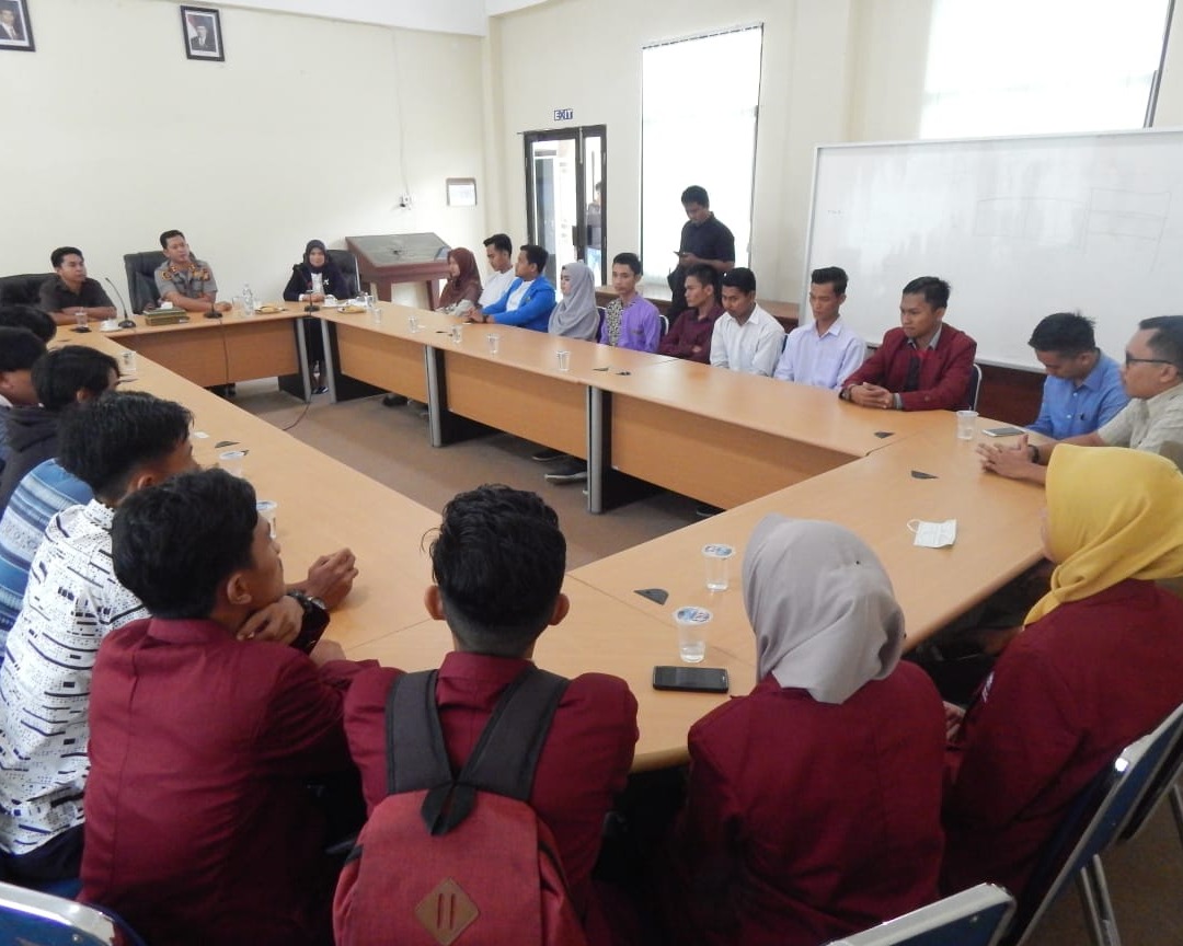 Kapolres Kampar Silaturahmi Ke Universitas Pahlawan T. Tambusai Riau dan STIE Bangkinang