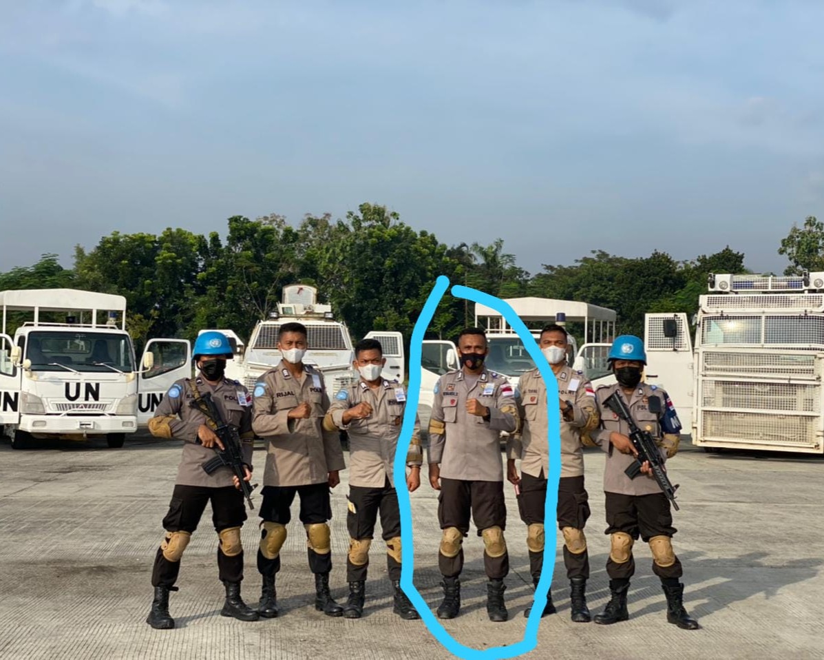 Dua Personel Satuan Brimob Polda Riau Terpilih Ikut Misi Perdamaian PBB Ke Afrika Tengah