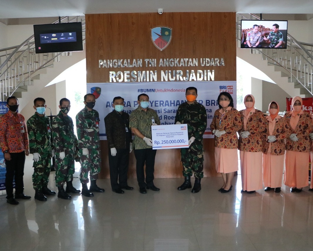 BRI Bantu Sekolah Angkasa Lanud RSN