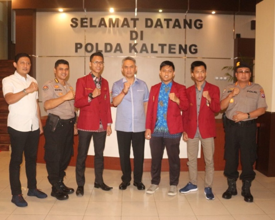 Kapolda Kalteng Sambut Hangat Kehadiran Mahasiswa Universitas Muhammadiyah 