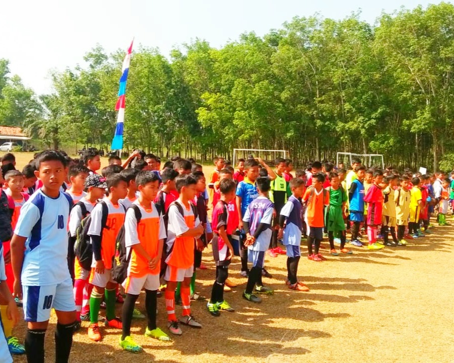 Sambut HUT Tiyuh Indraloka Jaya, Digelar Turnamen Sepak Bola U-12 dan U-10