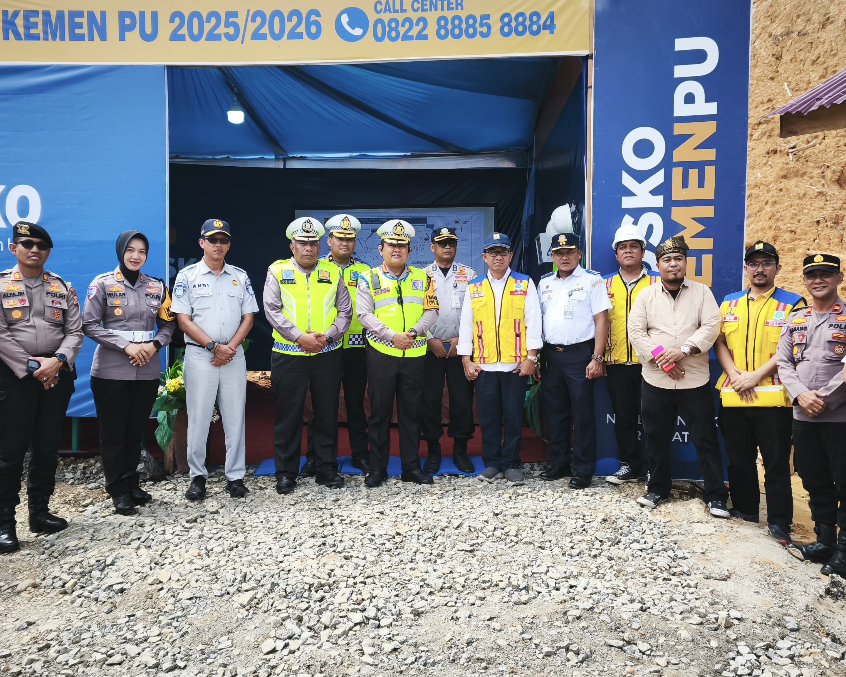 Pastikan Jalur Aman Nataru, Ditlantas Polda Riau Tinjau Pendakian Panorama Kampar