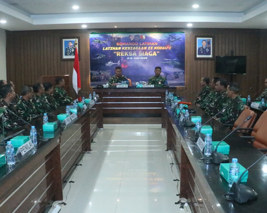 Pangkoopsudnas Buka Latihan Kesiagaan II Kodau I, Kodau I Dituntut Memiliki Kesiapan Operasional Tinggi