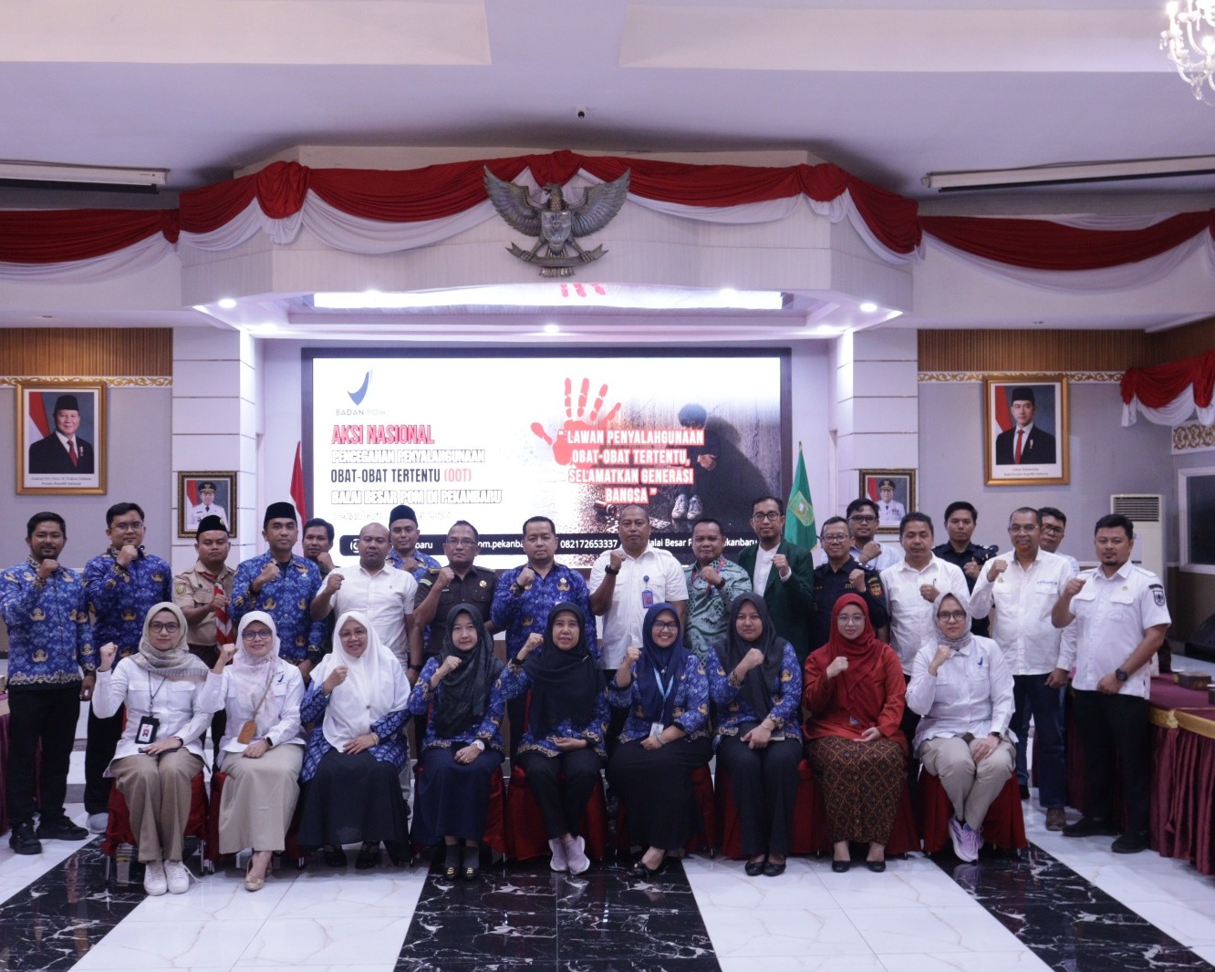Lindungi Masa Depan Bangsa, BBPOM Pekanbaru Gandeng Puluhan Instansi Amankan Riau Dari Bahaya Obat-Obat Tertentu