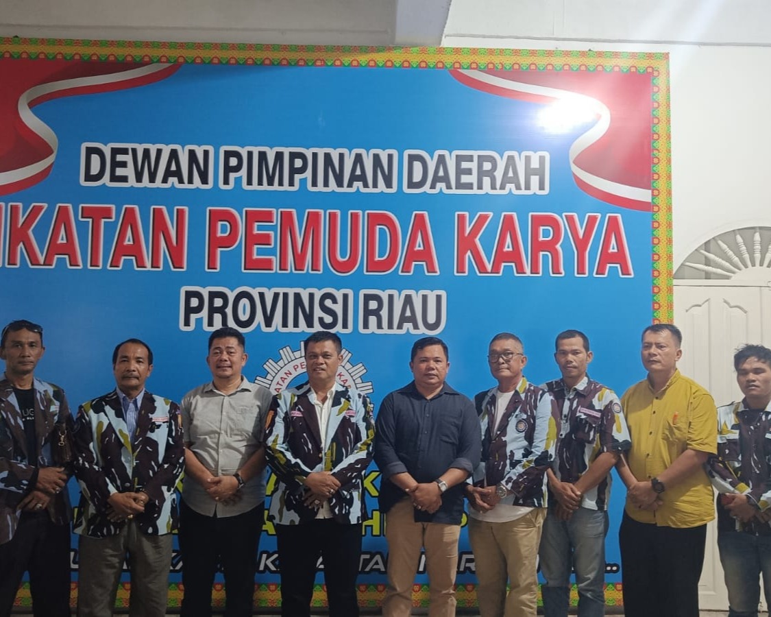 Serukan Pemilu Damai, Direktorat Intelkam Polda Riau Melakukan Silahturahhim Bersama DPD IPK Provinsi Riau