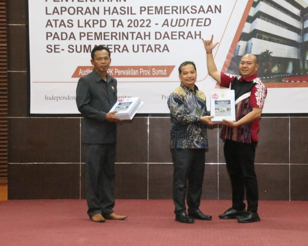 Pemkab Tapanuli Utara Kembali Raih Opini WTP Yang Ke 9 Kali Berturut-Turut di Masa Kepemimpinan Nikson Nababan