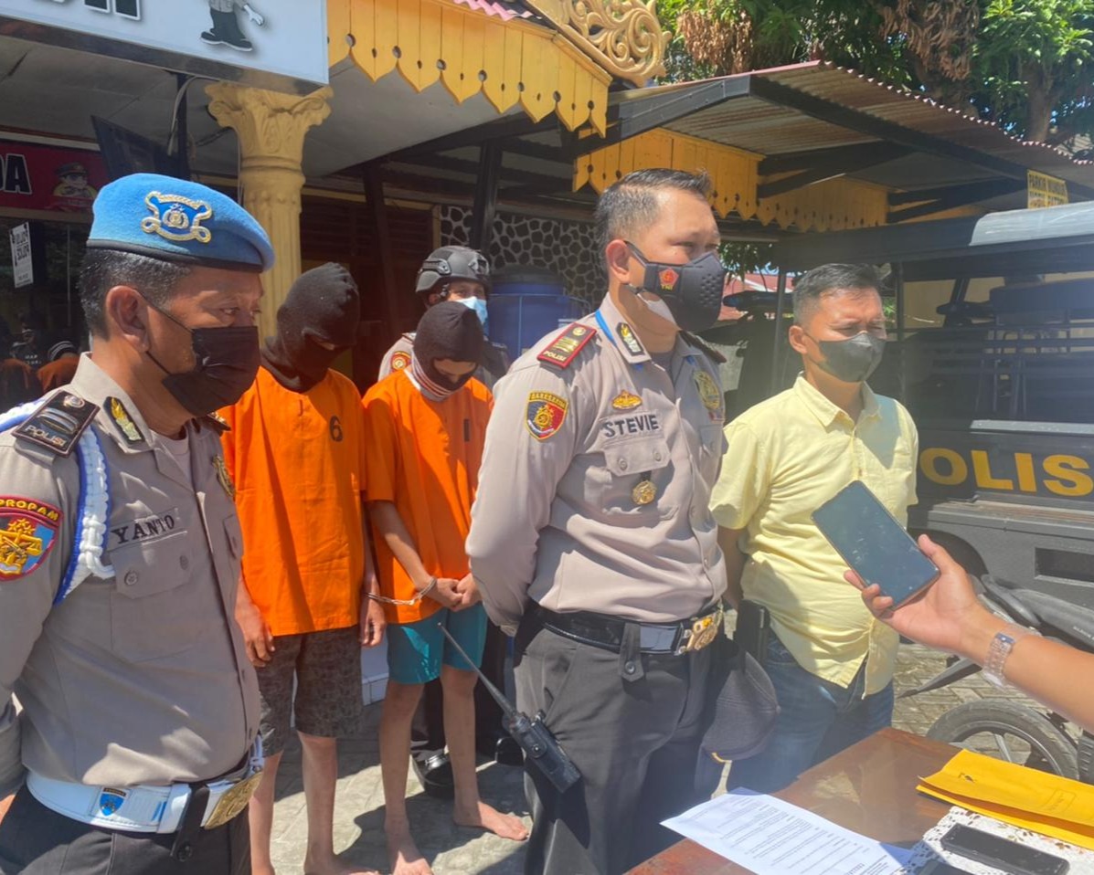 Tim Opsnal Polsek Limapuluh Berhasil Ringkus Komplotan Jambret