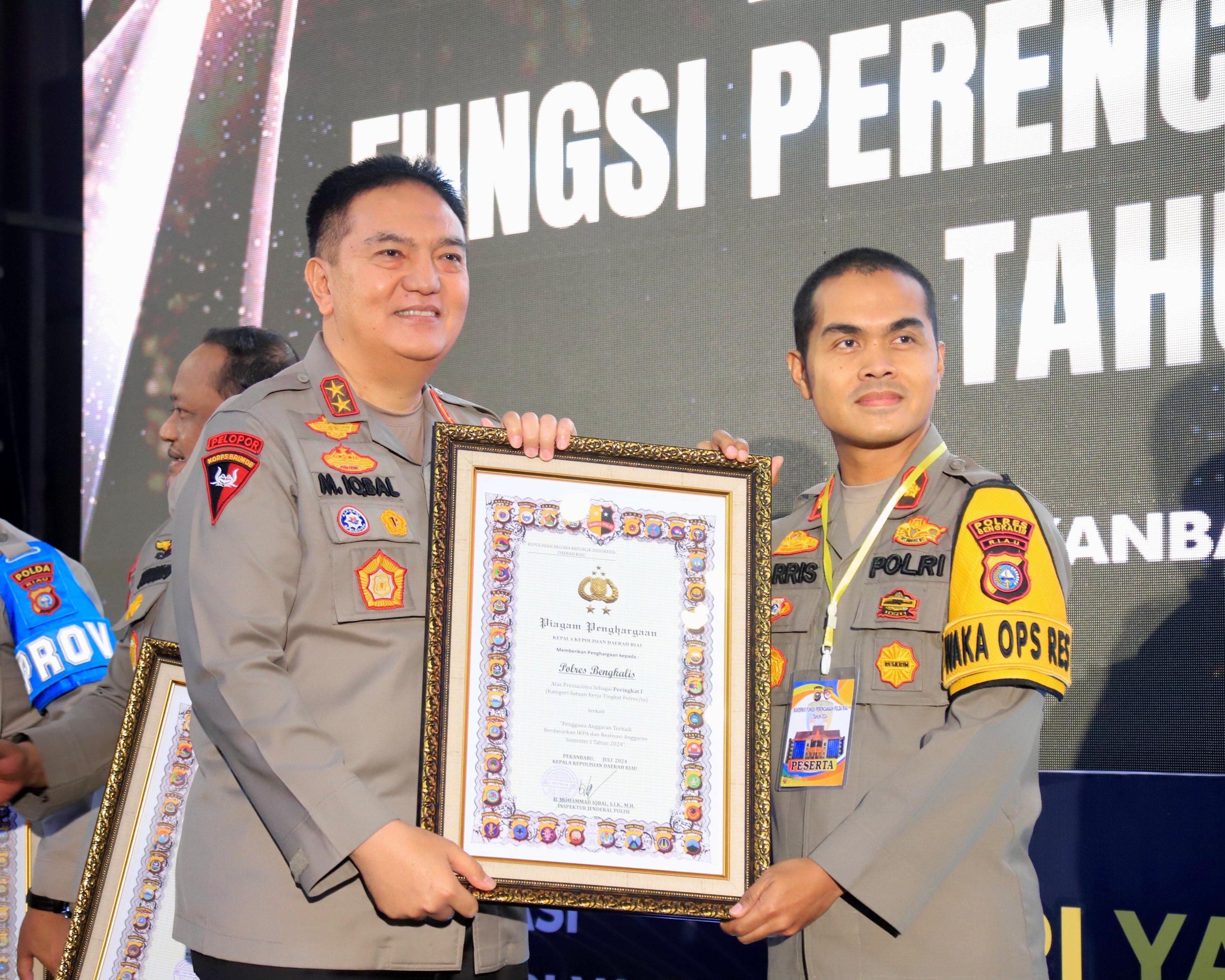 Polda Riau Melaksanakan Kegiatan Rakernis Fungsi Perencanaan Tahun 2024