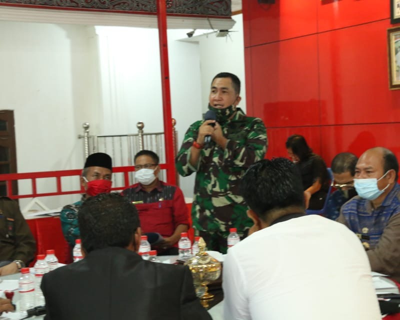 Bupati Taput Gelar Pertemuan Dengan Tokoh Agama Guna Kesepakatan Bersama Dalam Menghadapi New Normal Tempat Ibadah