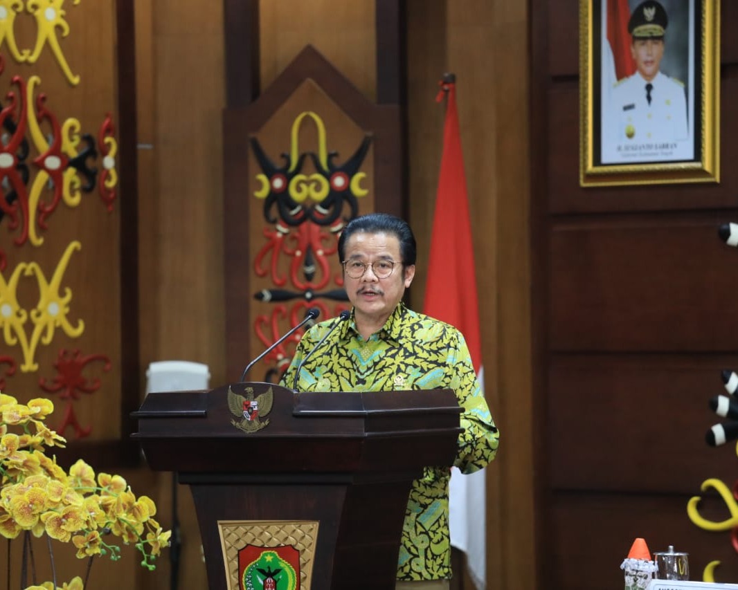 Kunker ke  Kalteng, Komite I DPD RI dan Pemprov Rapat Kerja Bahas Pilkada