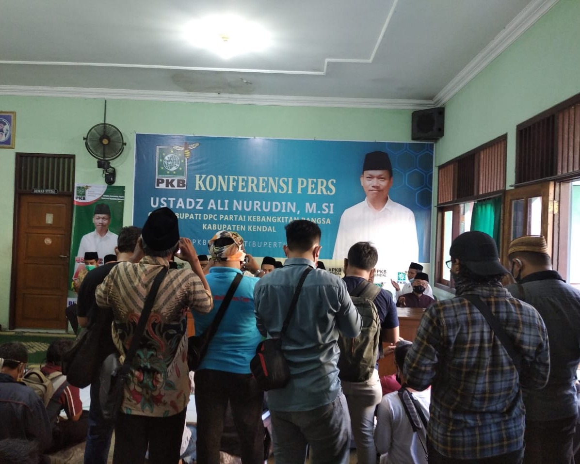 DPC PKB Kendal Deklarasikan Ustadz Ali Nurdin Cabup Kendal Pilkada 9 Desember 2020