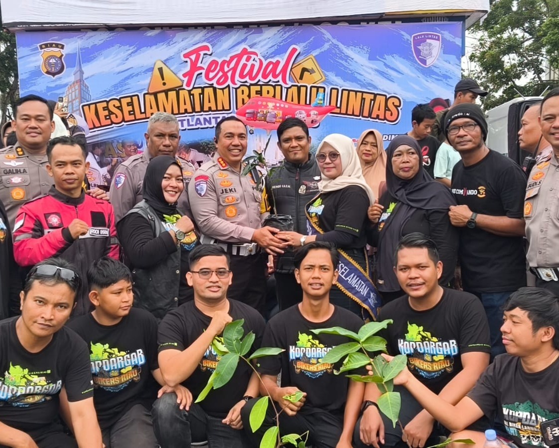 Ditlantas Polda Riau Gelar Festival Keselamatan Berlalu Lintas 2026 di Kawasan CFD Pekanbaru