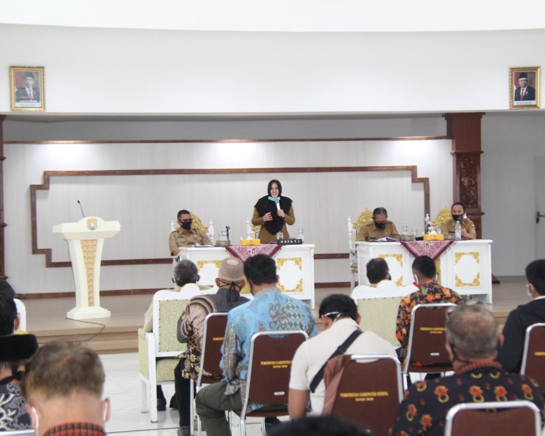 Pemkab Kendal Laksanakan Rapat Koordinasi Covid-19 Bahas Perbup Nomor 51 Juncto 56 Tahun 2020