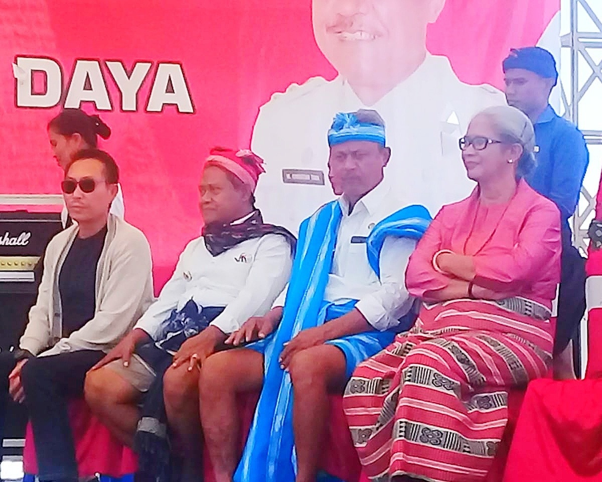 Pidato Anggota DPR RI Herman Heri Dikagumi Warga Sumba Barat Daya