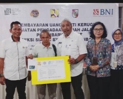 Eva Monalisa Tambunan, Pengadaan Tanah Jalan Tol Pekanbaru-Rengat Memang Sulit, Tapi Harus di Kerjakan